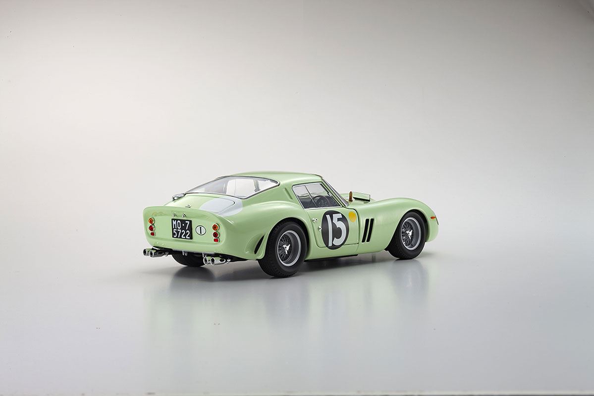 Kyosho 1:18 Ferrari 250 Gto Goodwood Tourist Trophy 1962 Nr.15