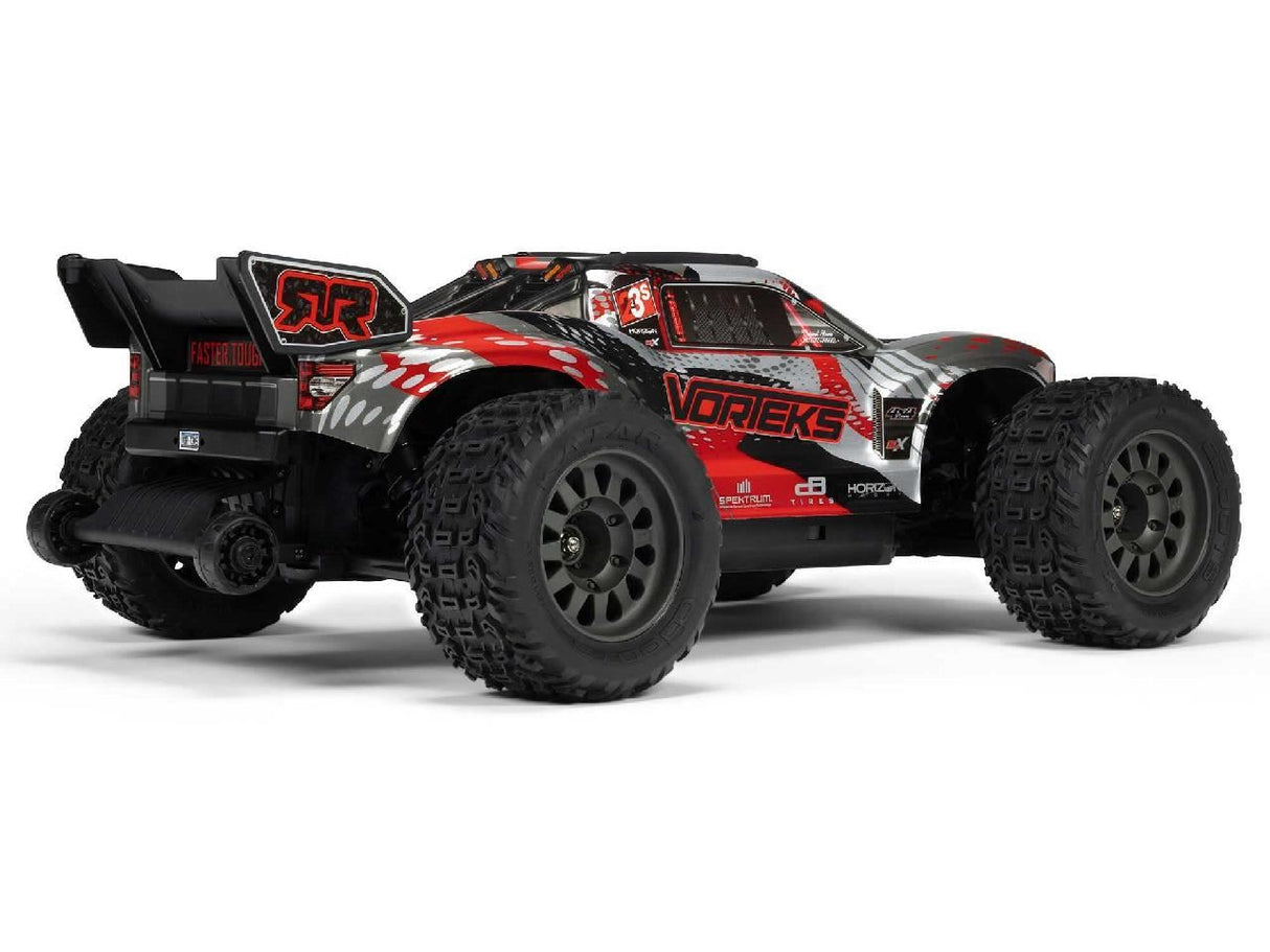 Arrma 1/10 Vorteks 223S Blx 4X4 Stadium Truck Rtr With Dsc Red