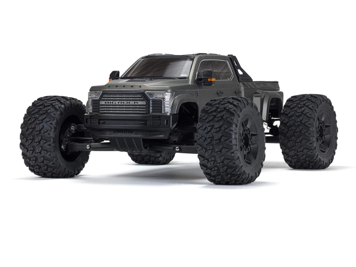 Arrma 1/7 Big Rock 6S 4X4 Blx Monster Truck Rtr - Gunmetal