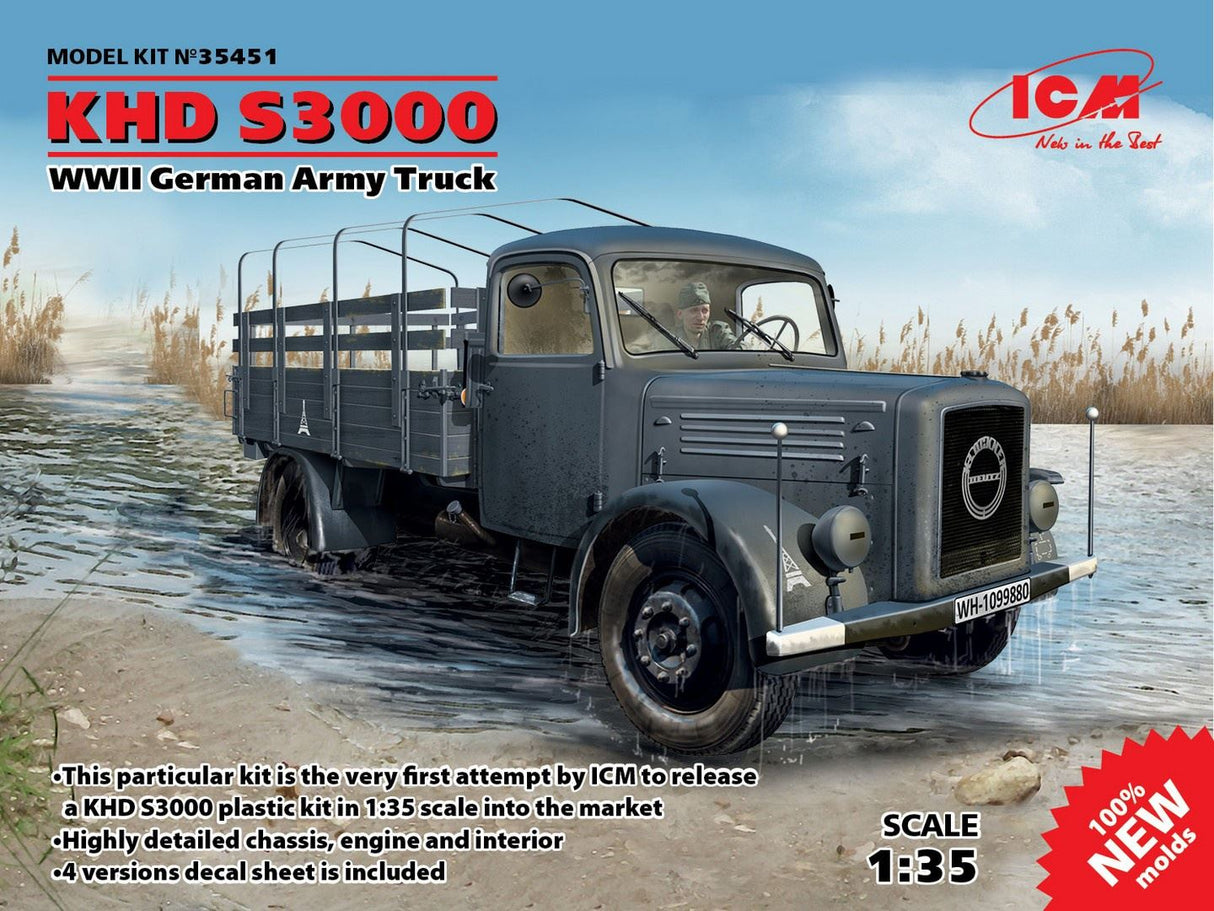 Icm Khd S3000, Wwii German Army Truck