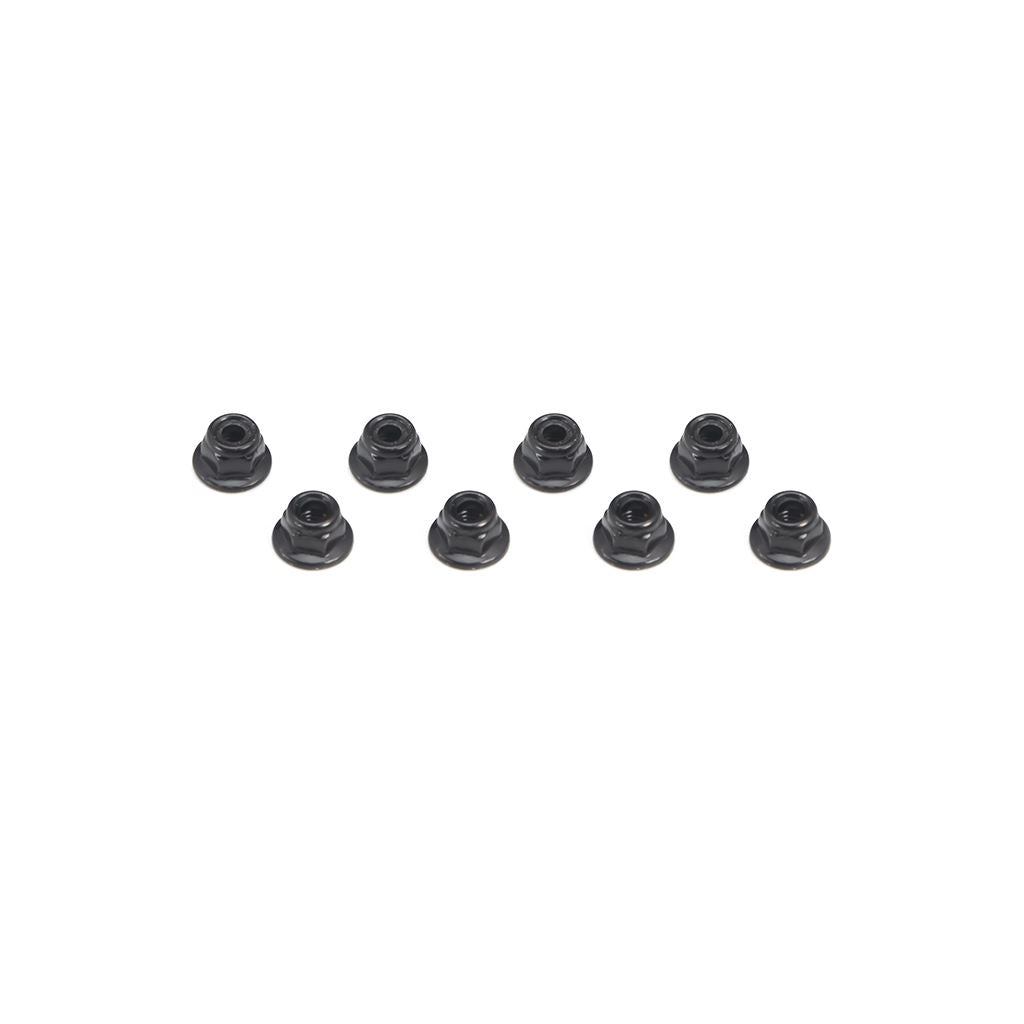 Yikong M4 Flanged Nuts - 8Pk