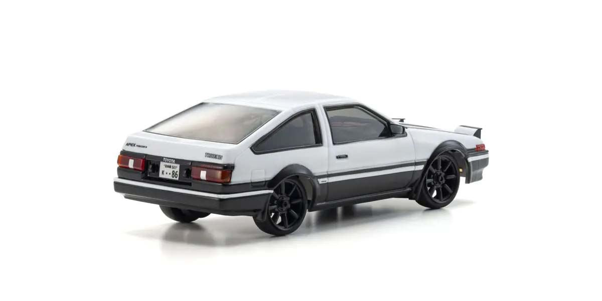 Kyosho First Mini-Z 1:28 Toyota Sprinter Trueno Ae86 Wh/Bk