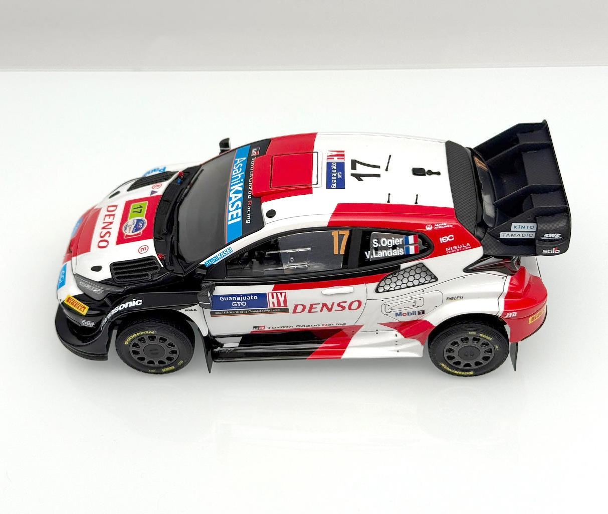 Belkits (P) 1/24 Toyota Gr Yaris Rally Guanajuato Mexico Winner 2023
