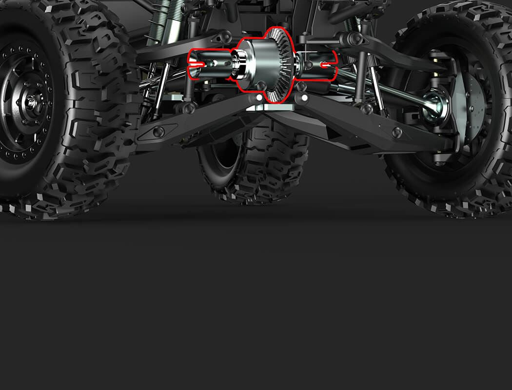 Udi Rc 1/10 Sierra All-Terrain Brushless Desert Truck