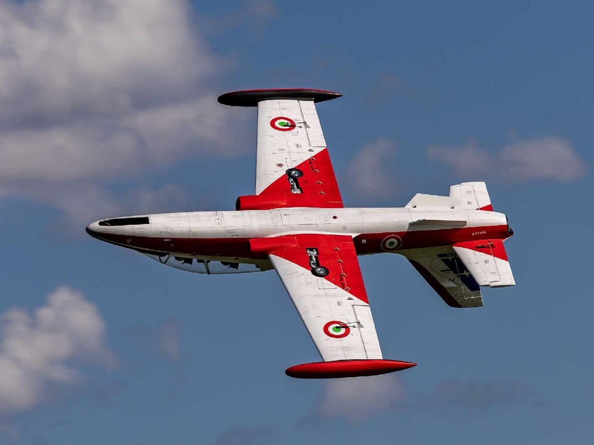 Hangar 9 Aermacchi MB-339 60-86N Scale Military Turbine Jet ARF, 84in