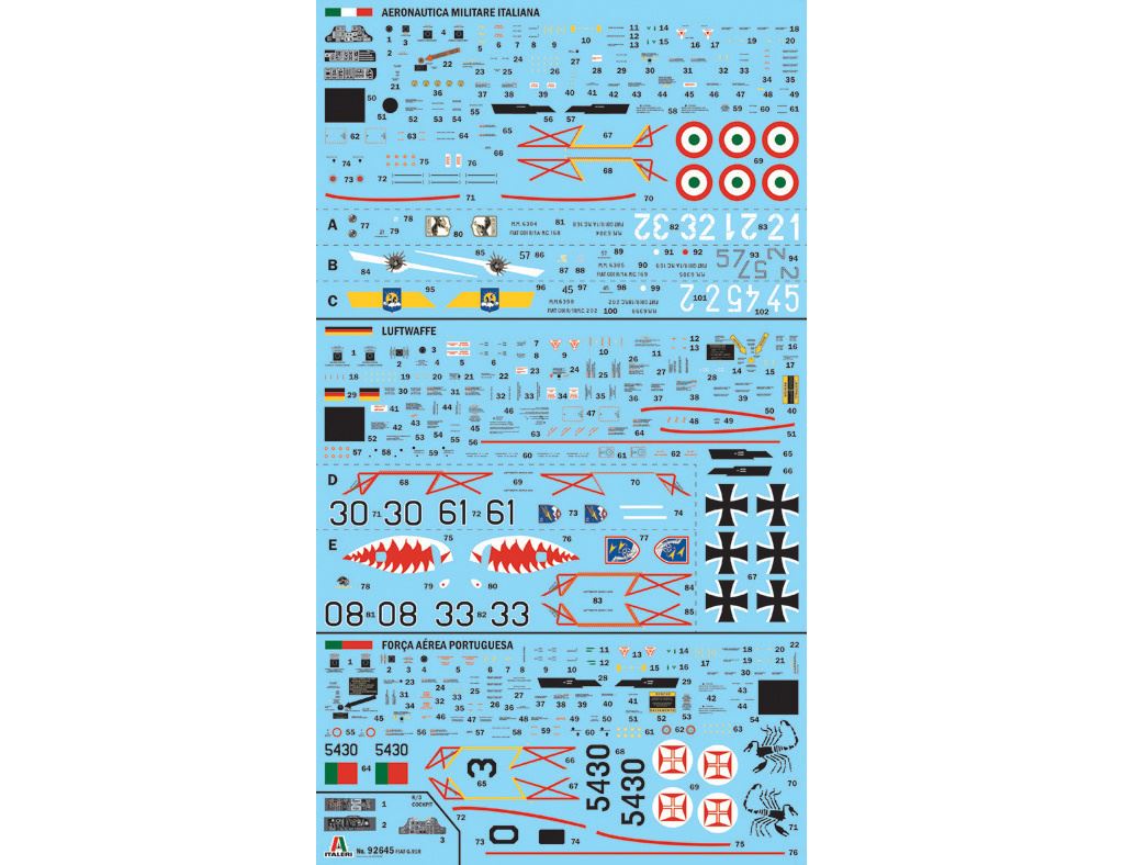 Italeri 1/48 G.91 R1/R3 Inginain