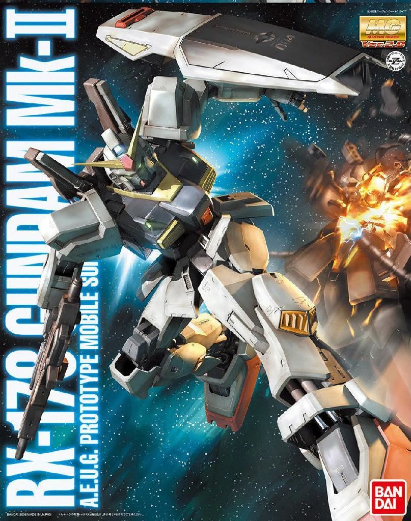 Bandai Hobby Mg 1/100 Gundam Mk-Ii Version 2.0