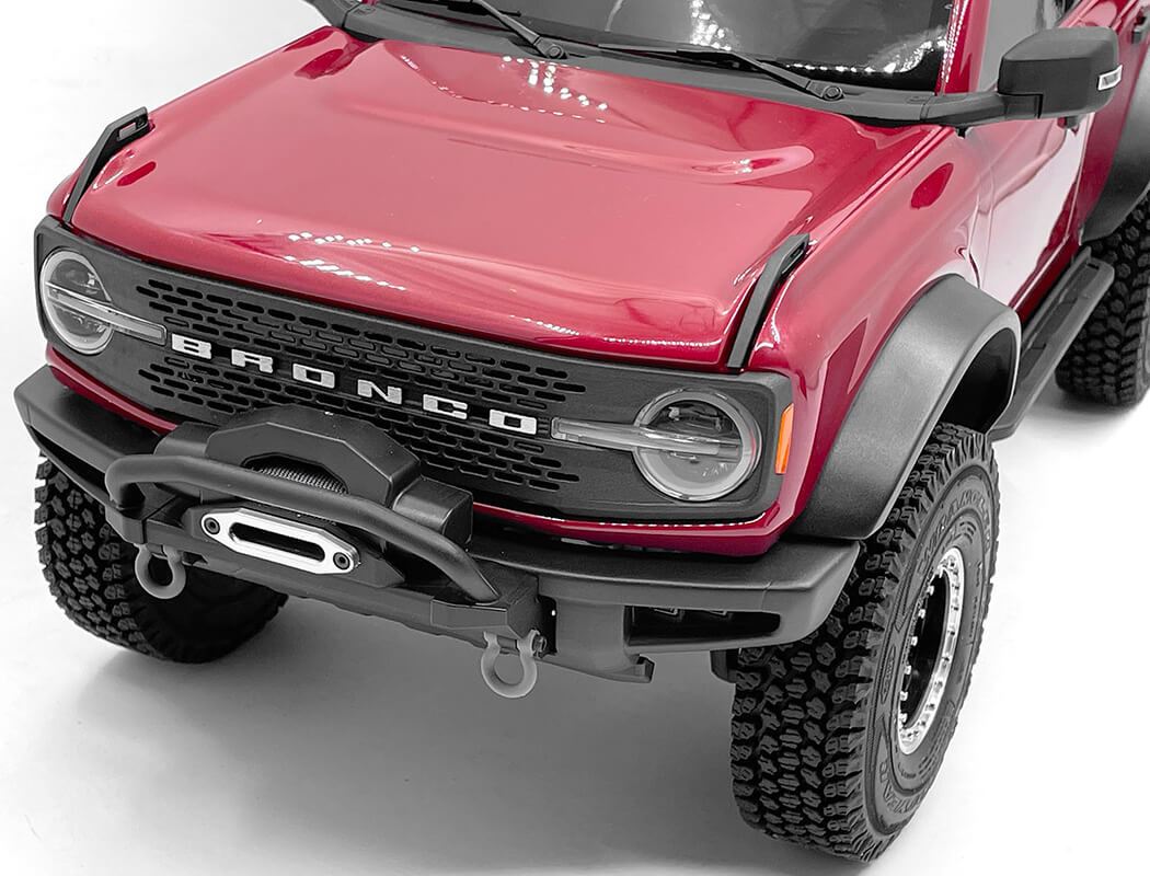 RC4WD GRILLE INSERT FOR TRAXXAS TRX-4 2021 FORD BRONCO (BLACK)