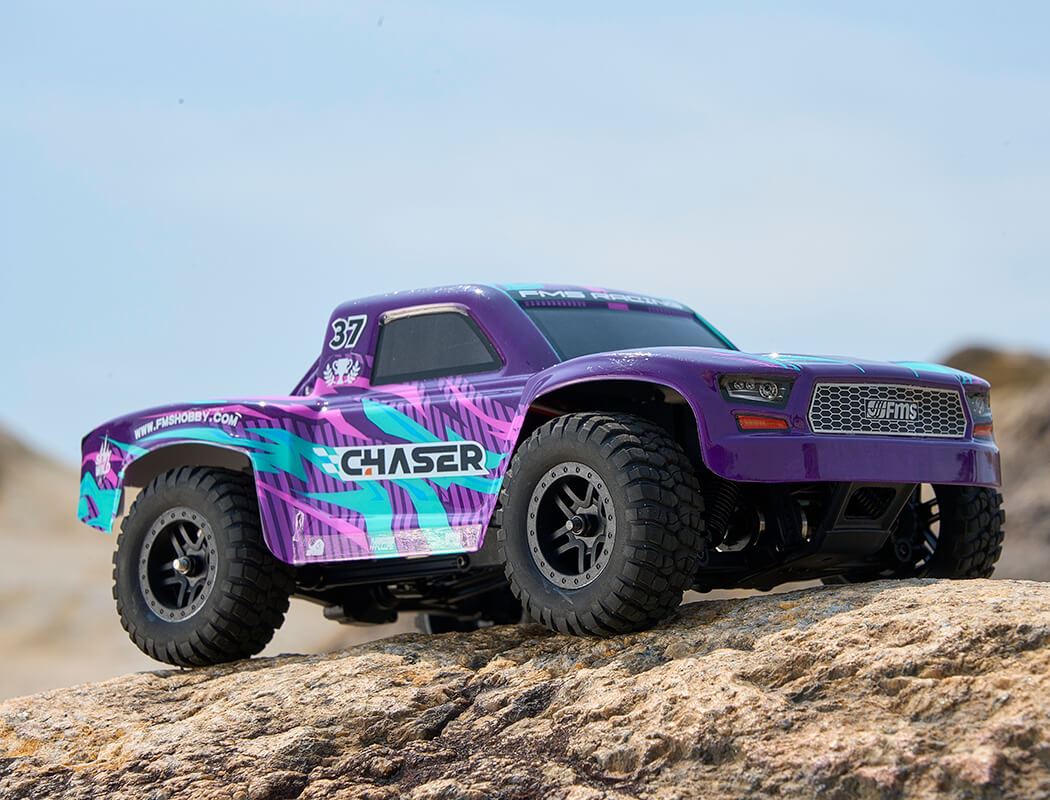 Fms Fsc24 1/24Th Chaser Truck Rtr - Purple