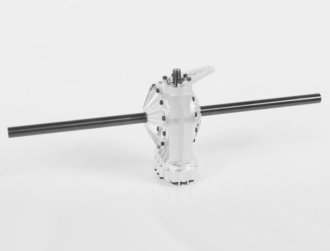 RC4WD 1/4 SCALE ALUMINUM REAR AXLE W/QUICK CHANGE GEARS (SKELL