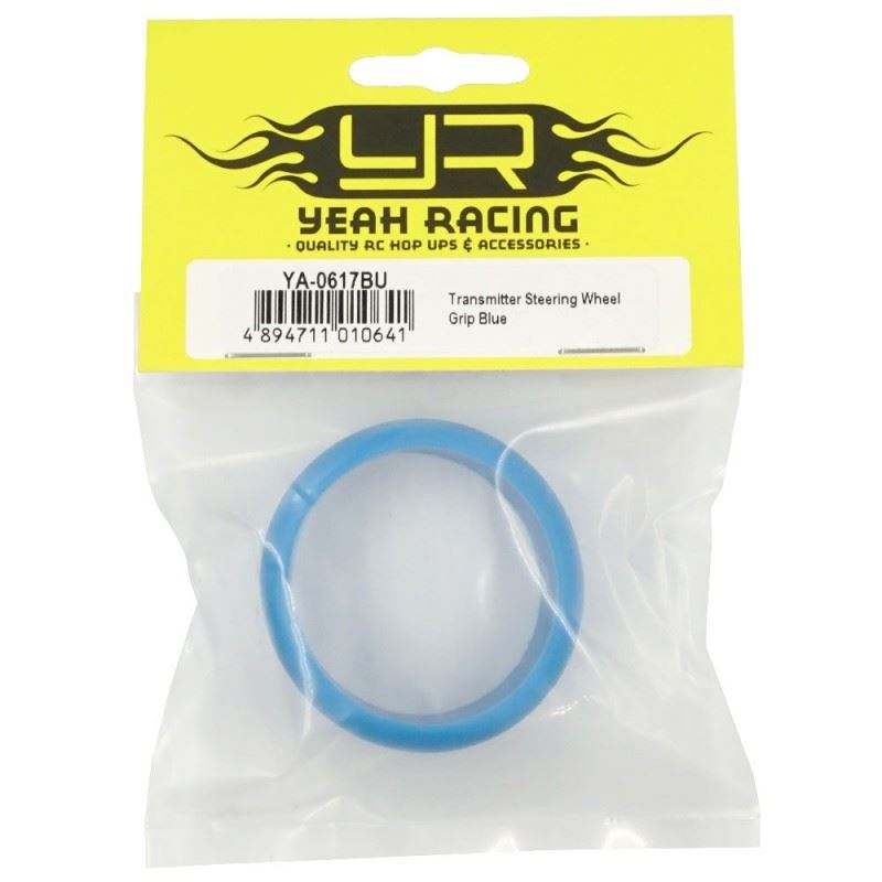 Yeah Racing Transmitter Steering Wheel Grip Blue