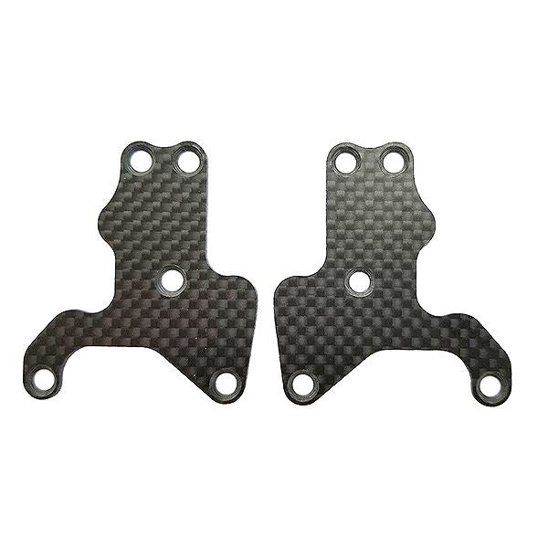 Team Associated Rc8B3.2 Ft Front Susp. Arm Inserts Carbon 1.2mm