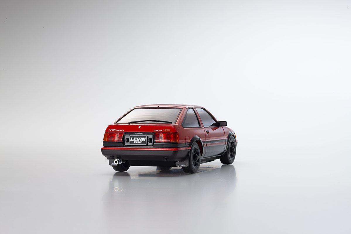 Mini-Z Awd Toyota Corolla Levin Ae86 Red-Black (Ma020N-L/Kt531P)