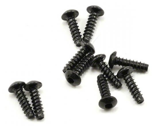 AXIAL Hex Tap Button Head M3x10mm Black (10)