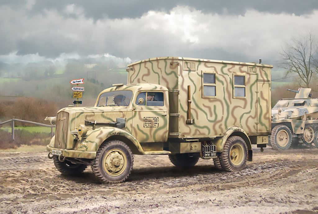 Italeri Sd.Kfz.305/22 Opel Blitz Radio Truck
