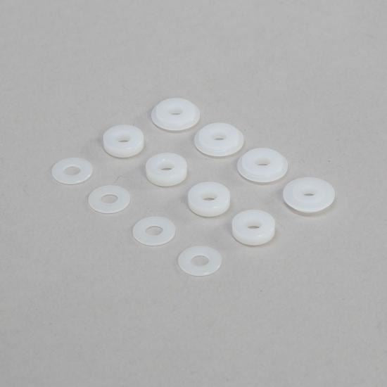 TLR Shock Guide & Bushing Set, 3.5mm: 8X