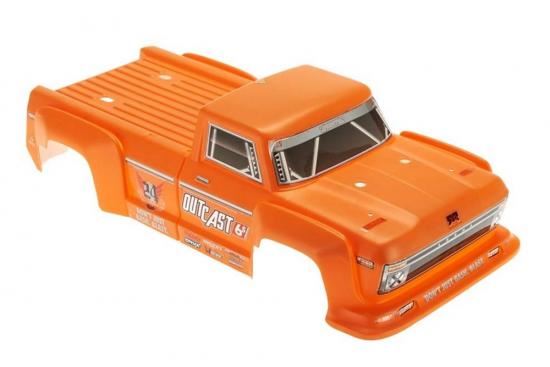 ARRMA Body Orange Outcast 6S