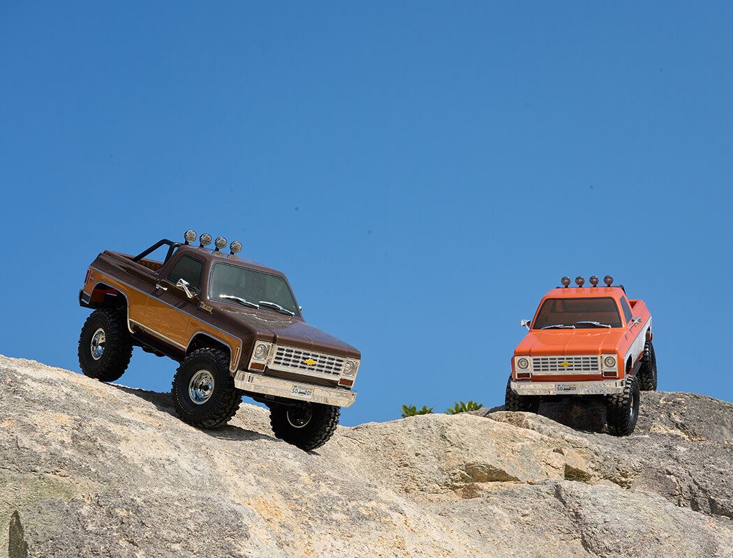 FMS FCX10 1 10 CHEVROLET K5 BLAZER RS ORANGE
