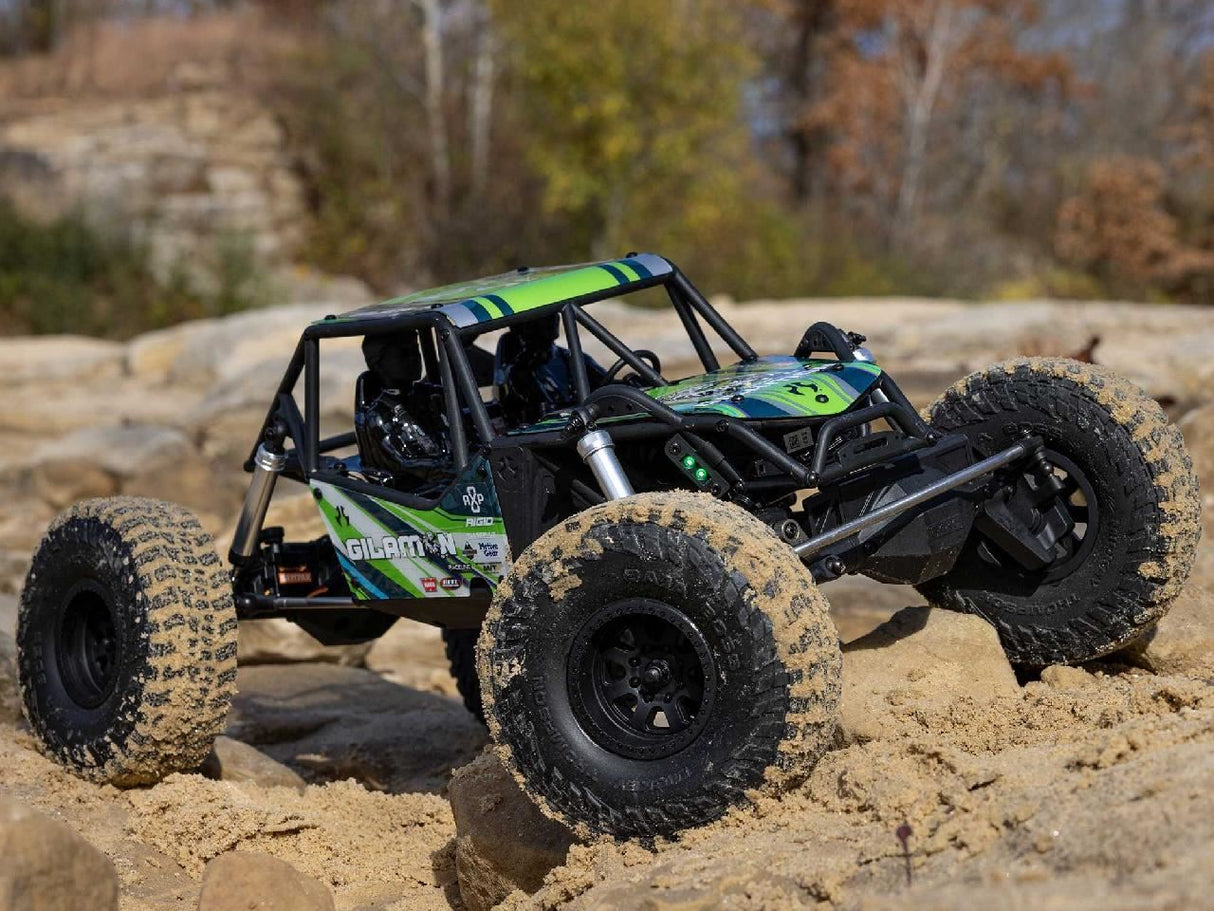 Axial 1/8 Axp8 Gilamon 2.2 4X4 Rtr Trail Buggy Green