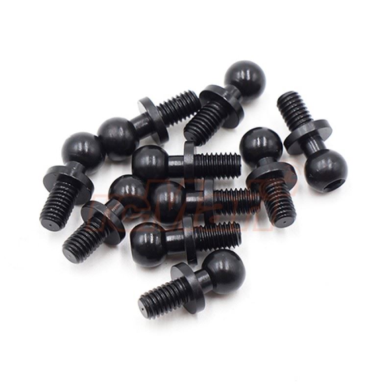 Yeah Racing Steel 4.8mm Ballstud M3 5mm Thread 10pcs