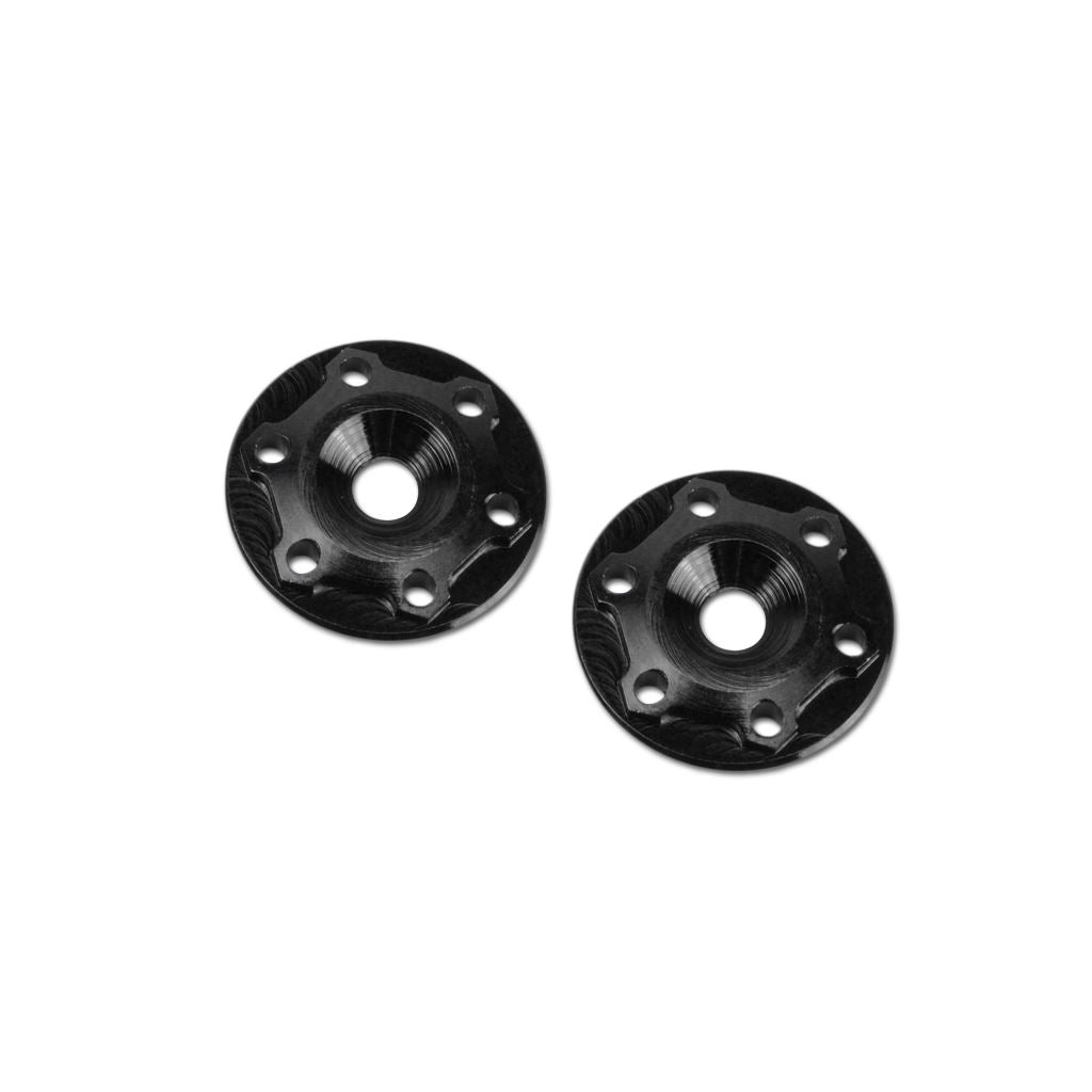 B6.2-B6.3 Finnisher Aluminum Wing Buttons-Black