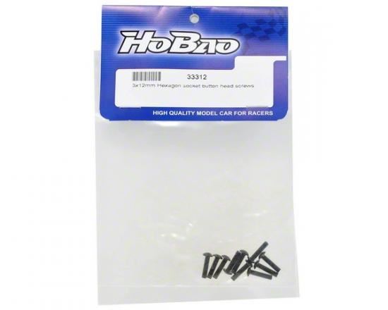 HoBao M3X12mm Hex Socket Button Head Screws