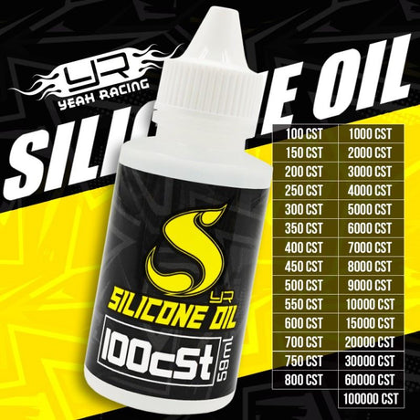 Yeah Racing Fluid Silicone Oil 700cSt 59ml