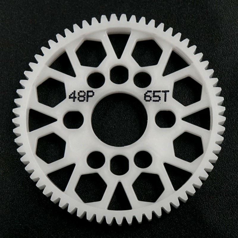 Yeah Racing Competition Delrin Spur Gear 48P 65T For 1/10 On Road Touring Drift