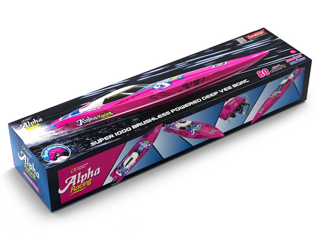 Joysway Alpha V2.0 Brushless Artr Racing Boat W/Obatt/Chrgr