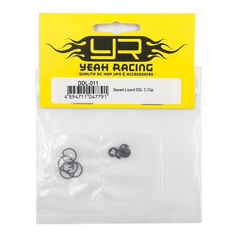 Yeah Racing Desert Lizard DDL C-Clip 10pcs