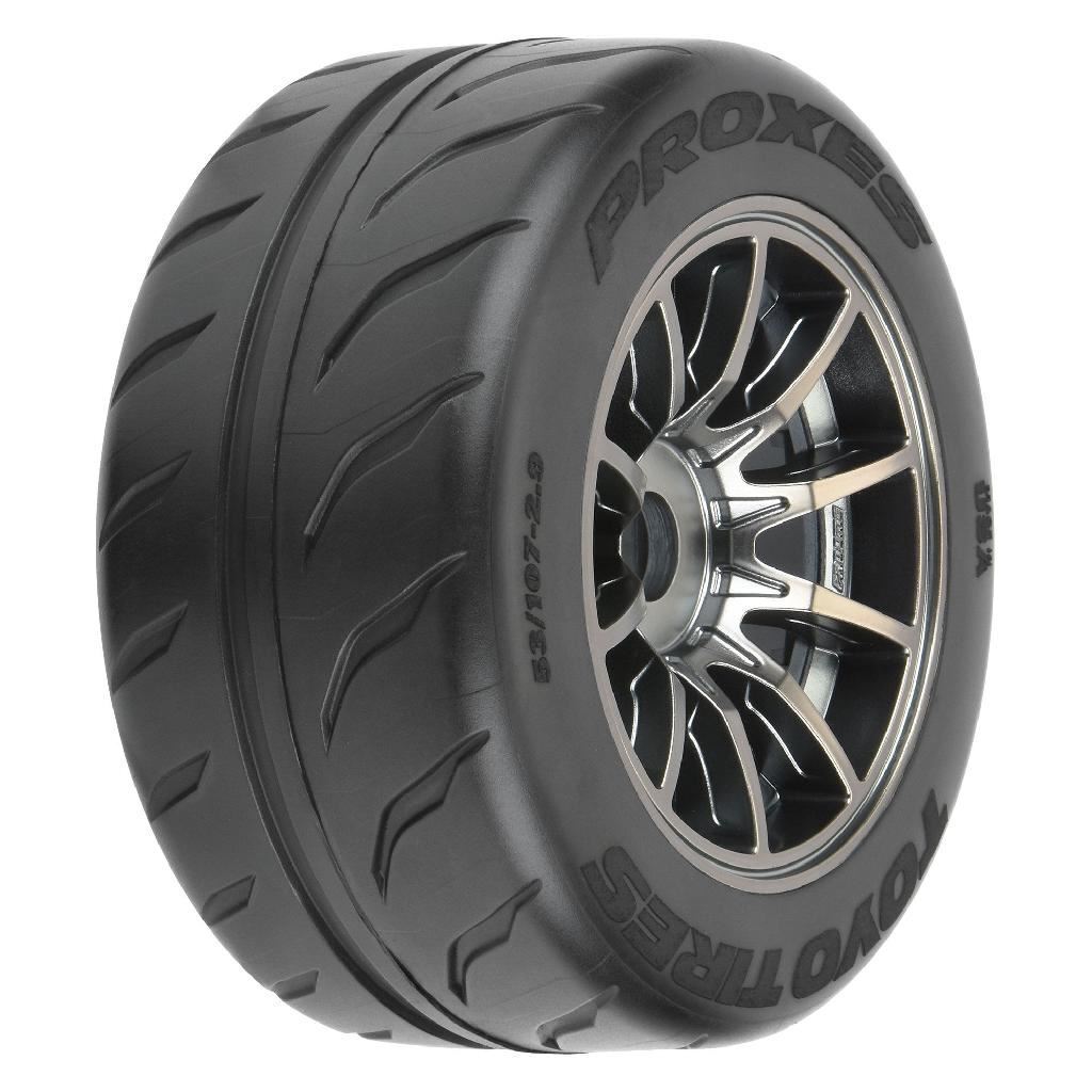Proline 1/7 Toyo Proxes R888R S3 Rear 53/107 2.9In Belted Mtd 17mm Sp