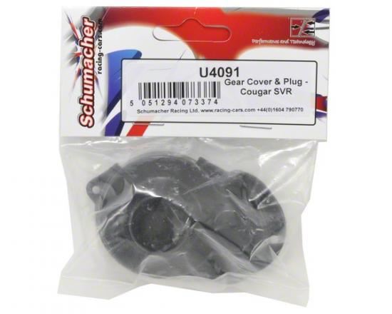 Schumacher Gear Cover & Plug - Cougar SVR