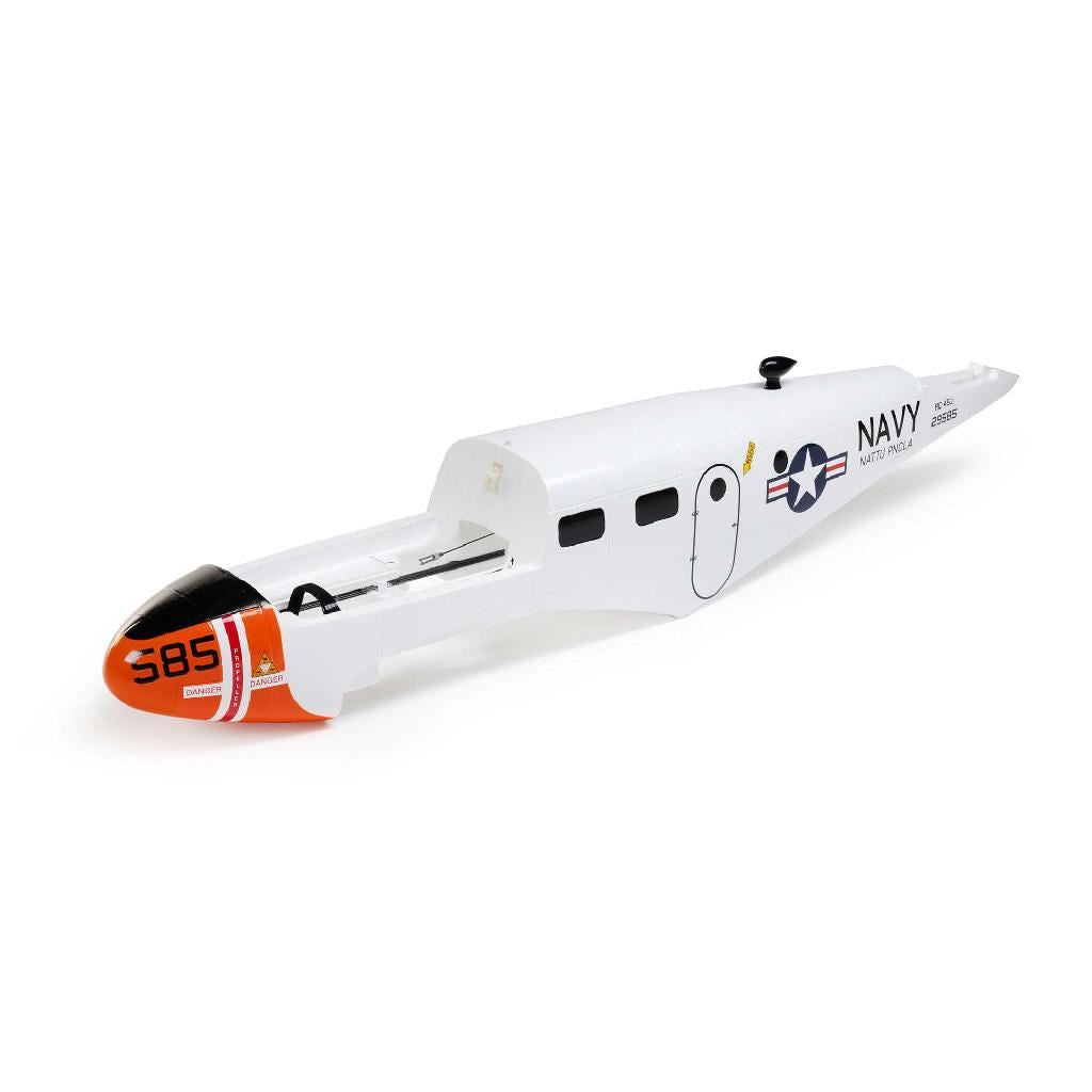 E Flite Fuselage, White: Rc-45J 1.5M