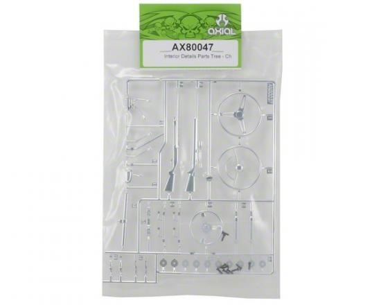 AXIAL Interior Detail Parts Tree Chrome