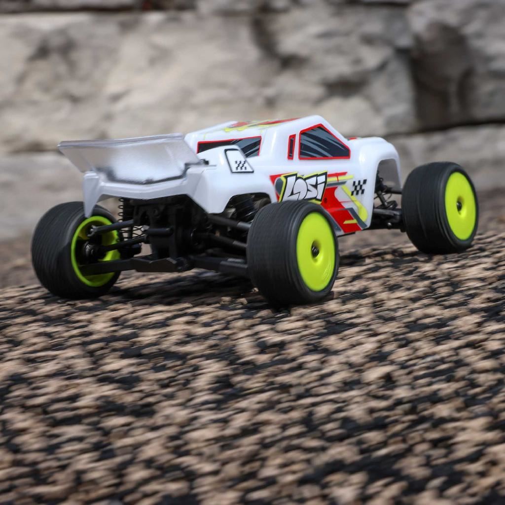 Losi 1/28 Micro-T 2Wd Stadium Truck Rtr White