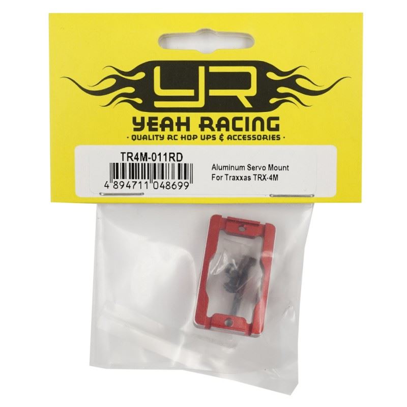 Yeah Racing Aluminum Servo Mount For Traxxas TRX-4M