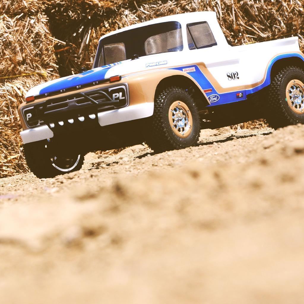 Proline 1/10 1966 Ford F-100 Clear Body: Short Course