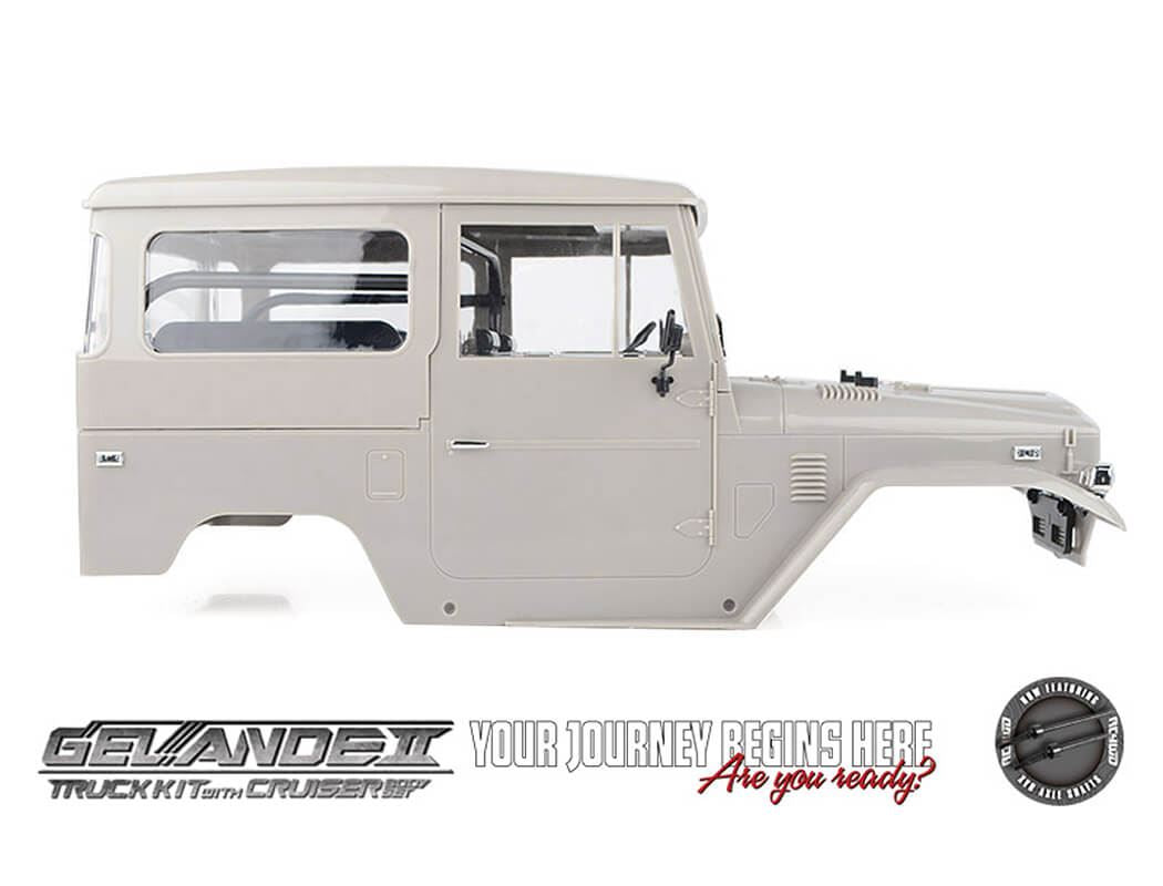 Rc4Wd Gelande Ii Truck Kit With Cruiser Body Set 2025