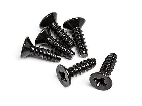 HPI Tp Flat Head Screw M3 X 10mm (6 Pcs)