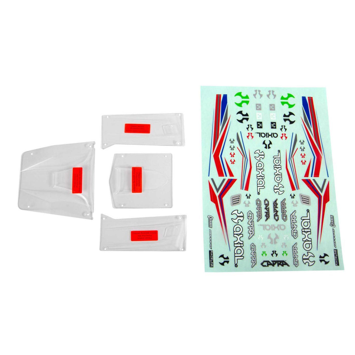 Axial Body Panel Set (Clear): UTB