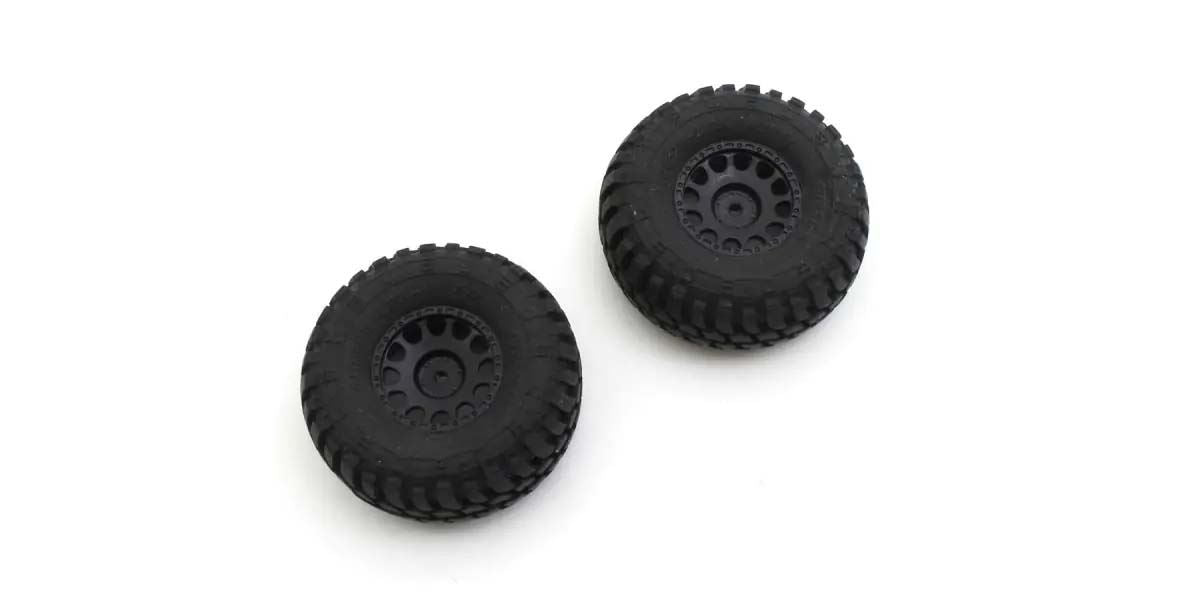 Pre-Glued Tires (2) Interco Tyres Kyosho Mini-Z 4X4 Mx01
