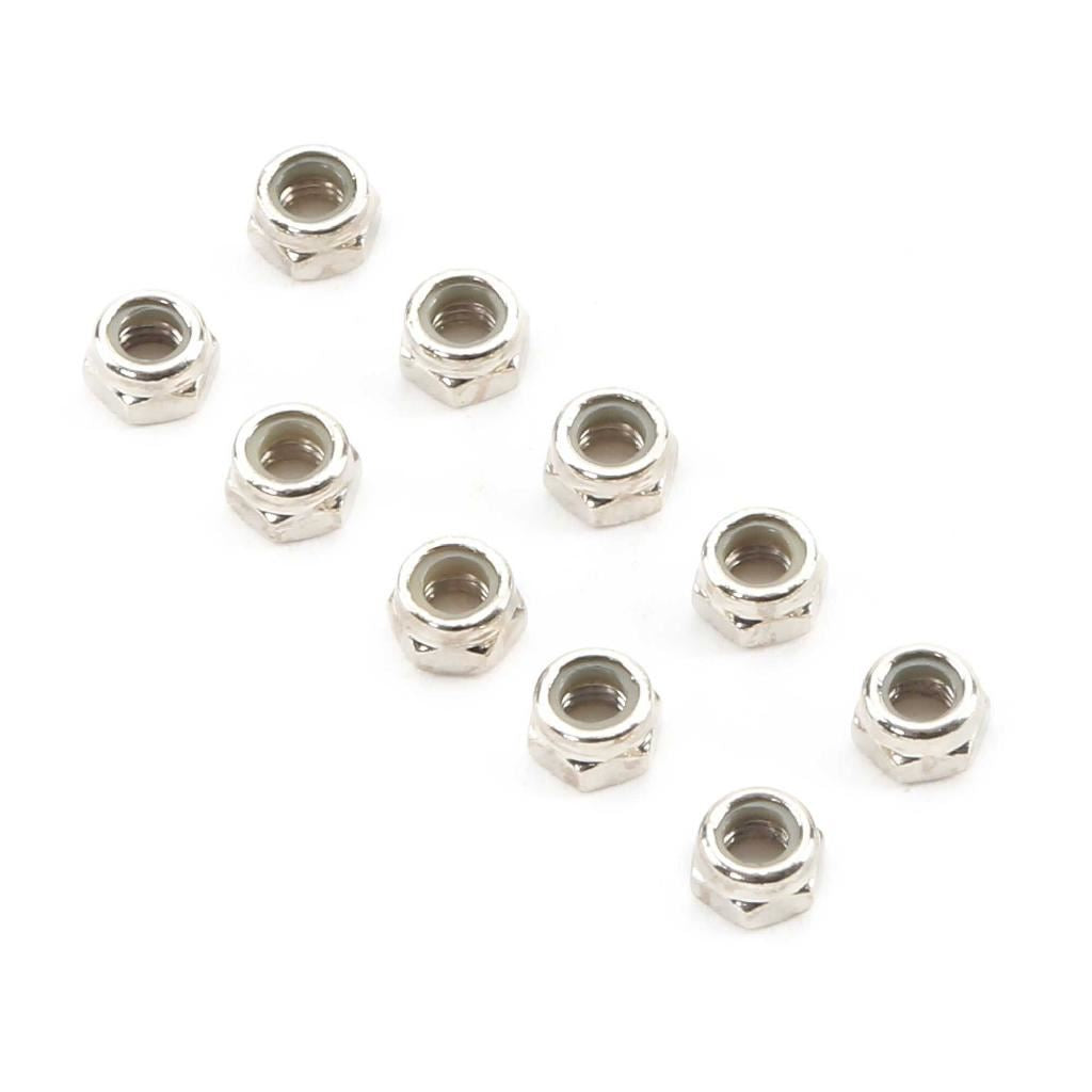 Losi Nylock Nut M5 Stl (10)