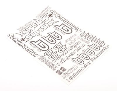Schumacher Decal Sheet - SS GT