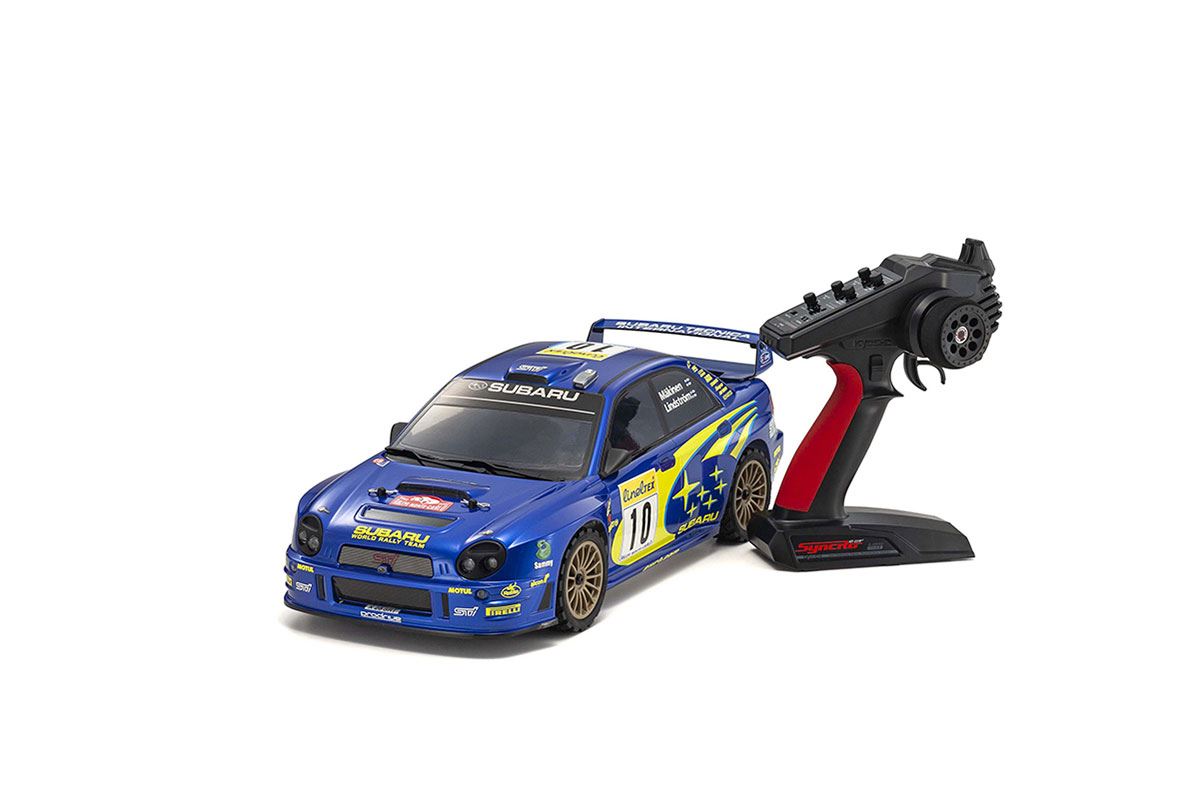 Kyosho Fazer Fz02-R Rally Subaru Impreza Wrc 2002 1:10 Readyset