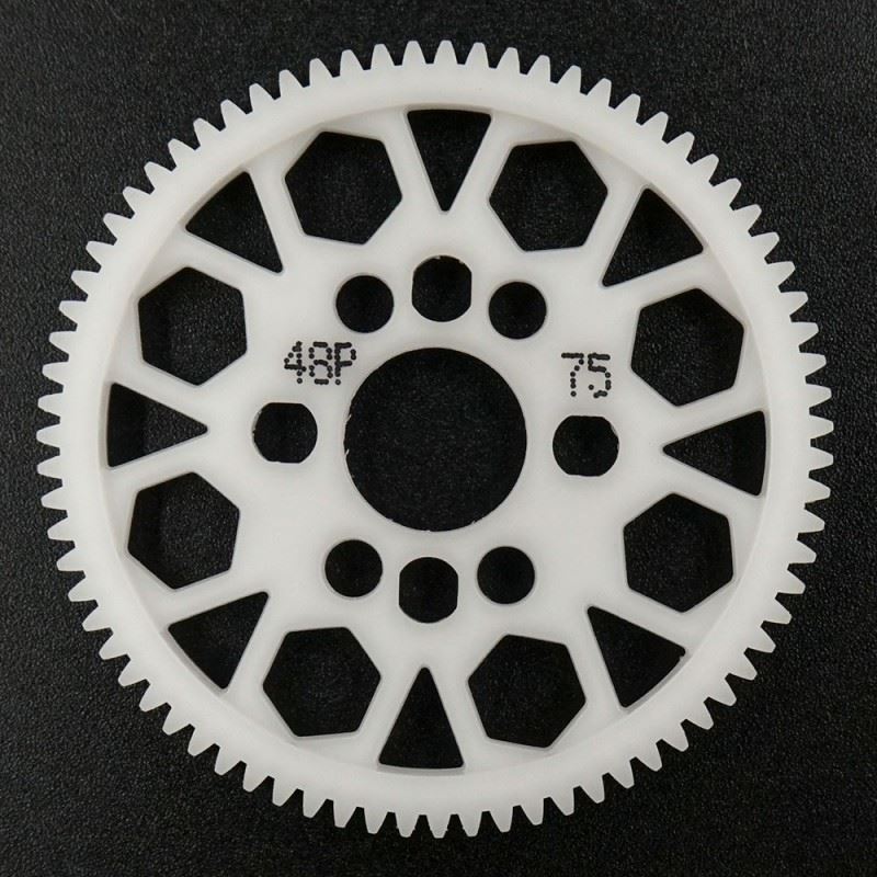 Yeah Racing Competition Delrin Spur Gear 48P 75T For 1/10 On Road Touring Drift