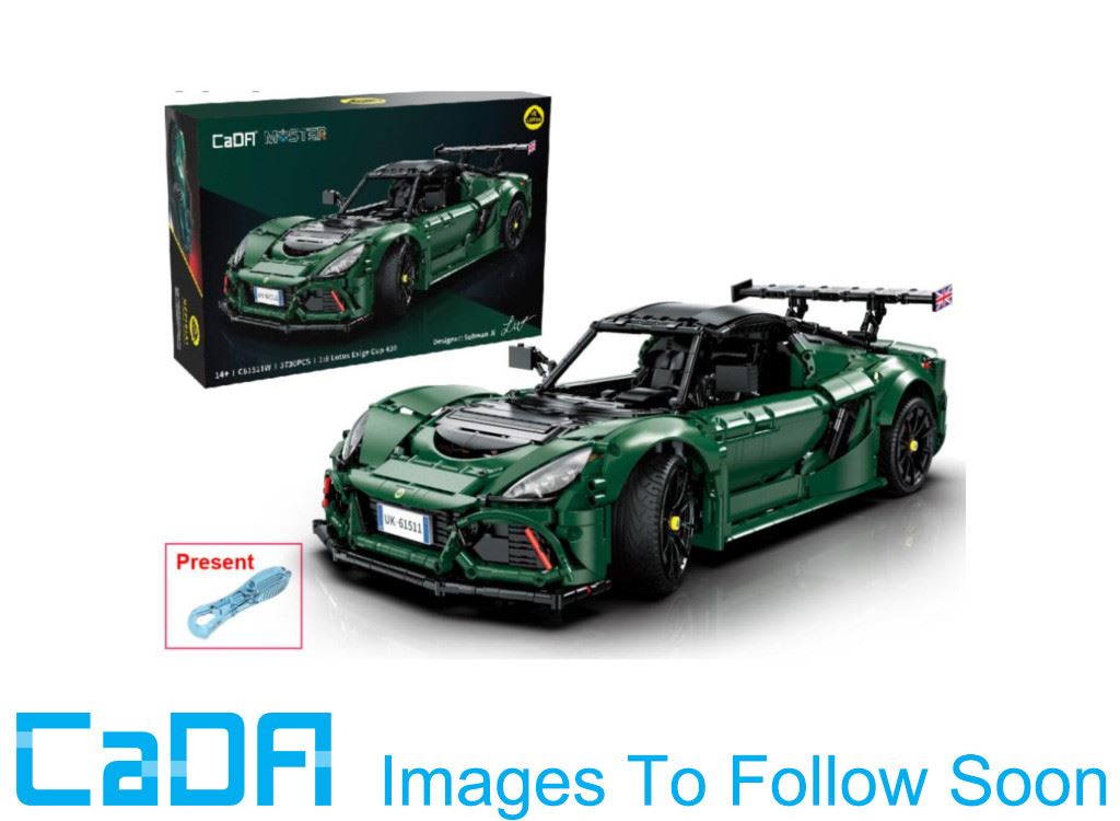 Cada 1:8 Lotus Exige Cup 430 Car - 3730 Pcs
