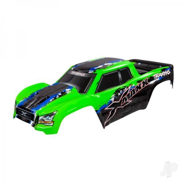 Traxxas Body, X-Maxx, Green