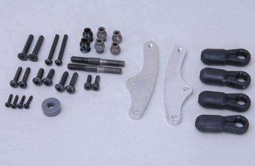 FG Modellsport Alloy Rear Axle Plate F1 08