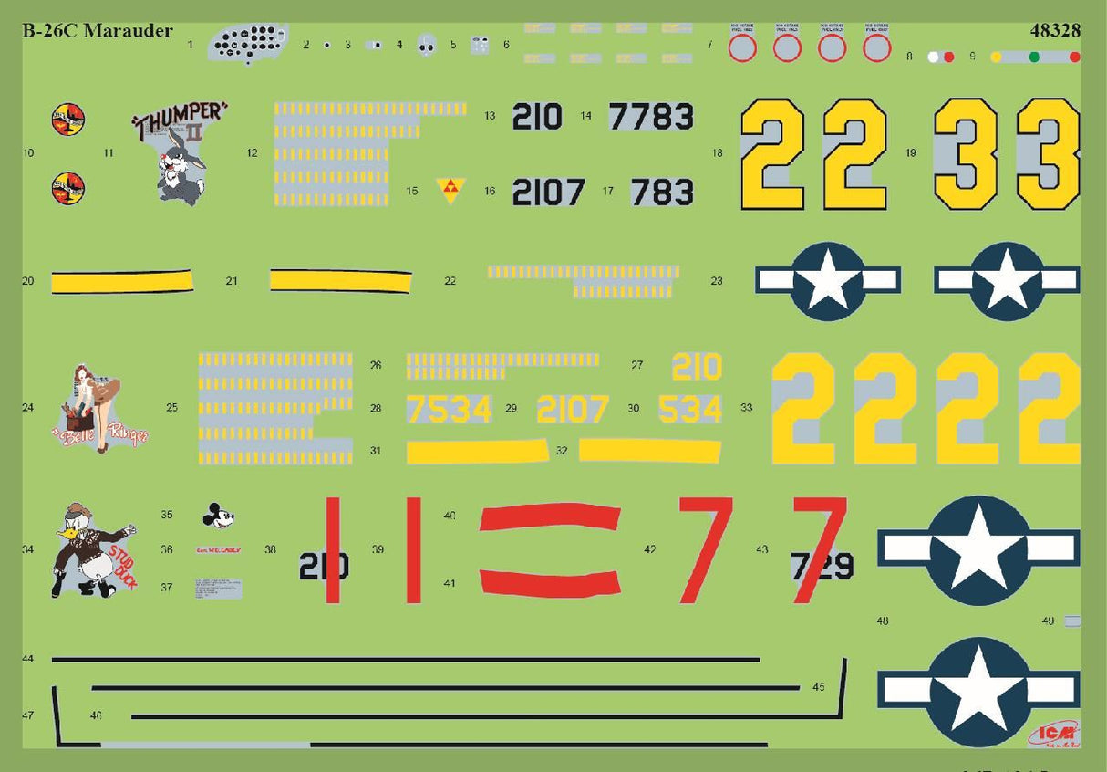 Icm Conquerors Of Europe'S Sky (Set Of 3 Aircraft)