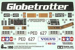 Tamiya Sticker For 56312